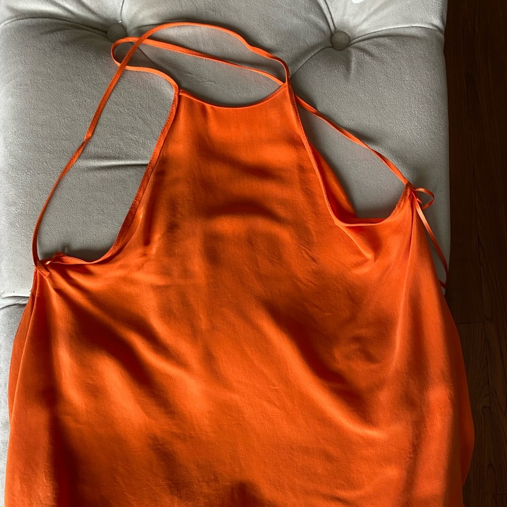 Zara orange top